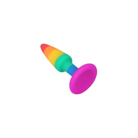 Plug anal multicouleur taille S 